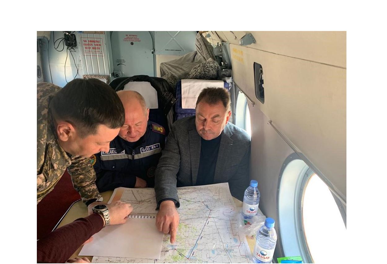 Tasqynǵa monıtorıng júrgizildi