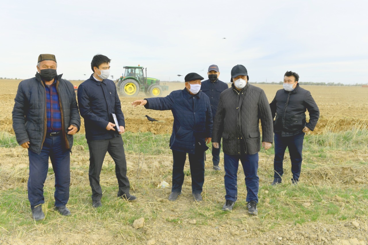 Túrkistan: Azyq-túlik beldeýinde aýqymdy jobalar júzege asyryla bastady