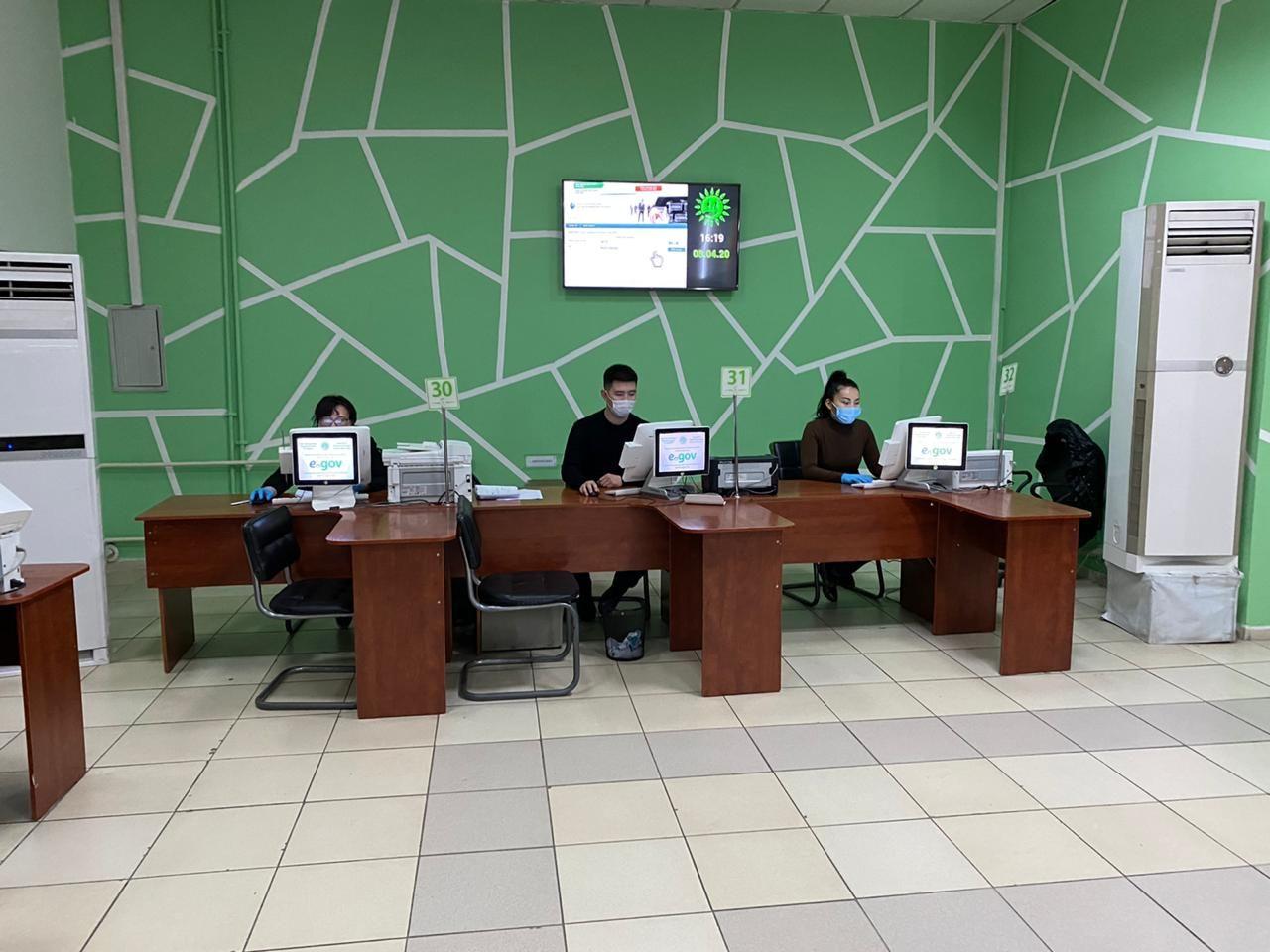 Eki júz áleýmettik blok mamandary onlaın qyzmet kórsetedi