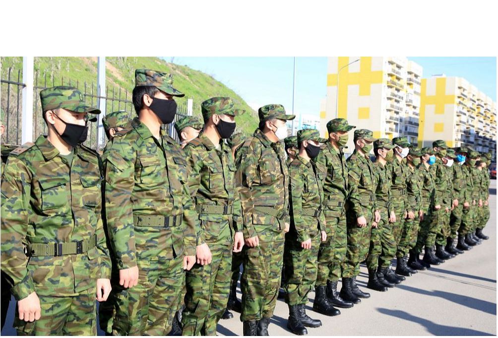 300 azamat qyzmet etýge ázir