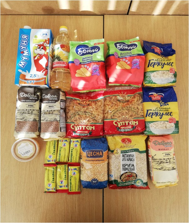 Túrkistan: Kepildendirilgen áleýmettik toptama 25 myńnan astam balaǵa berildi