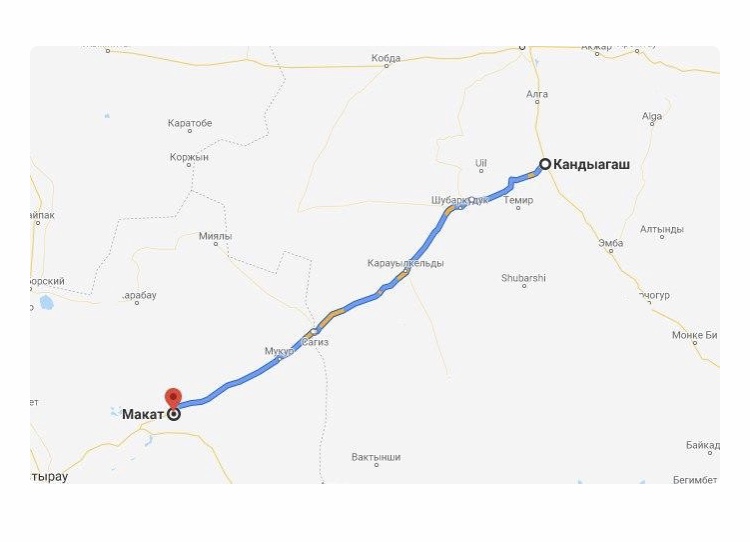 «Qandyaǵash – Maqat» tasjolynyń 154 shaqyrymynda qozǵalys bıyl ashylady