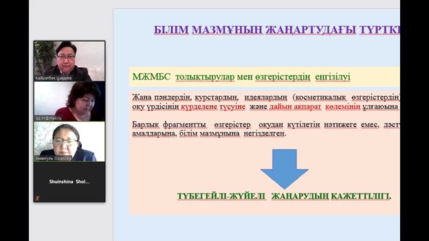 Bilim berý salasy strategııalyq jańǵyrýlardy bastan ótkerip otyr