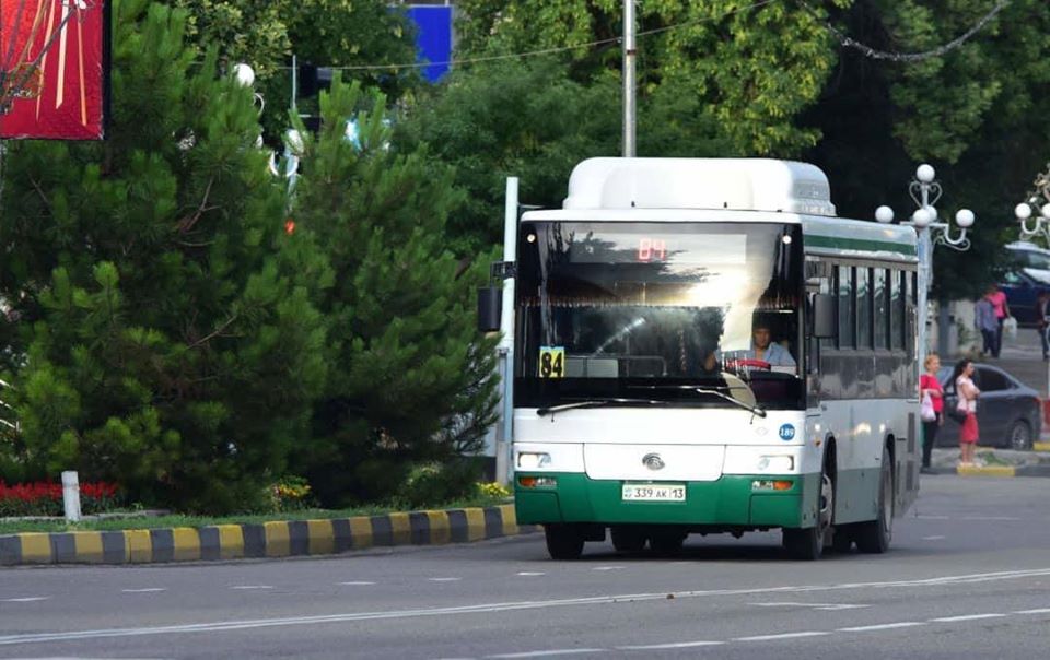 Shymkentte qoǵamdyq kólikter ýaqytsha toqtatylady