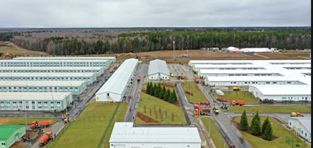 Máskeýde bir aıda turǵyzylǵan aýrýhana adam qabyldaı bastady