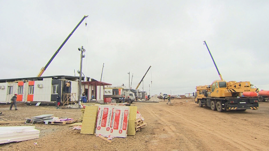 Nur-Sultandaǵy juqpaly aýrýlar aýrýhanasy 13 kúnde salyndy (vıdeo)