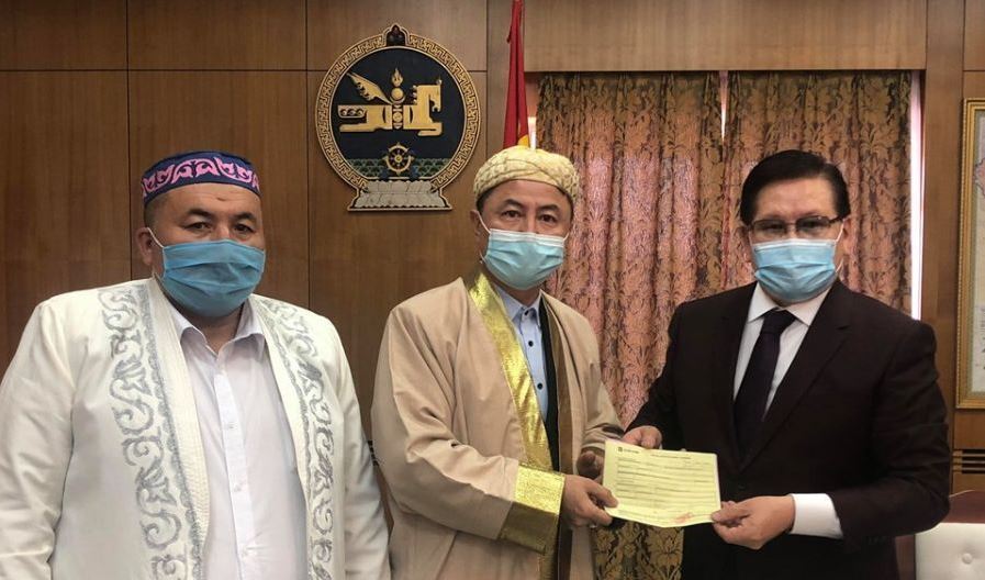 Mońǵolııa Musylmandar odaǵy koronavırýspen kúreske 10 mln tógróg kómek kórsetti