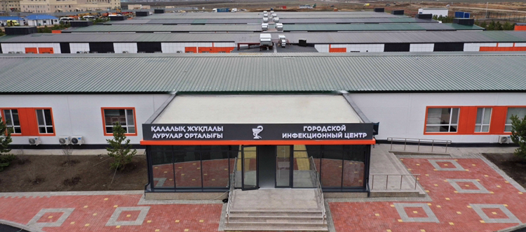 Jańa juqpaly aýrýlar aýrýhanasy 12 kúnde salyndy