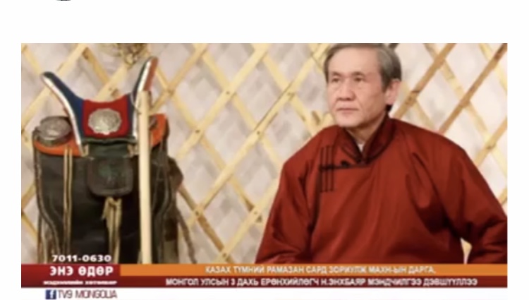 Mońǵolııanyń burynǵy prezıdenti eldegi musylmandarǵa arnaǵan yqylasyn qazaq tilinde joldady
