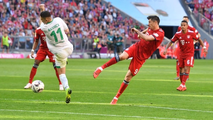 Býndeslıga oıyndary kórermensiz ótedi