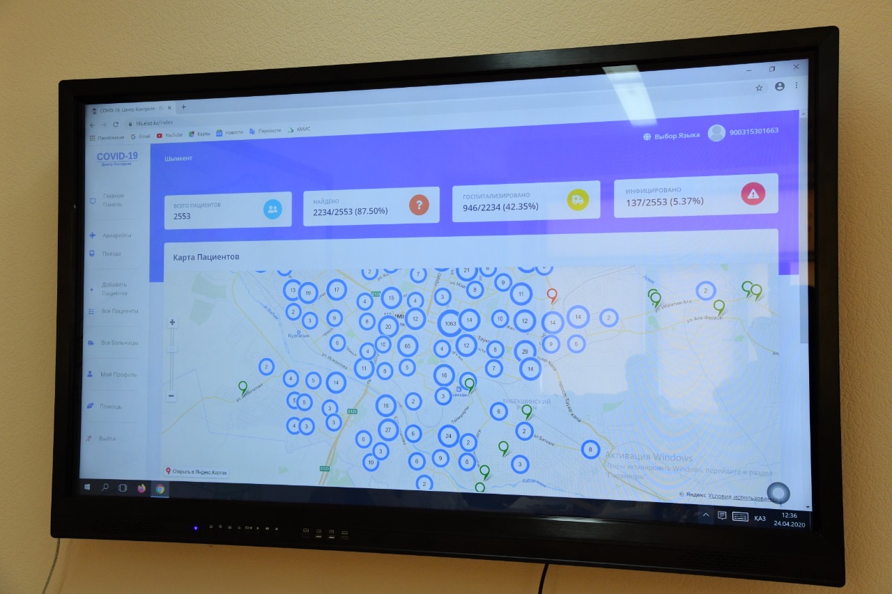 Shymkentte  7 oshaqtan karantın alyndy