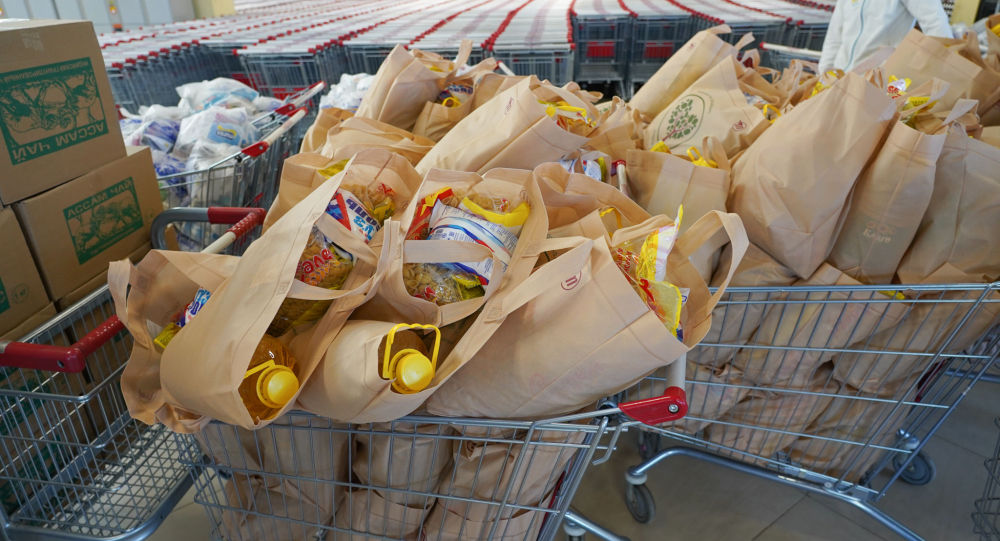 «Biz birgemiz»: Qapshaǵaılyqtarǵa 12 tonna azyq-túlik berildi