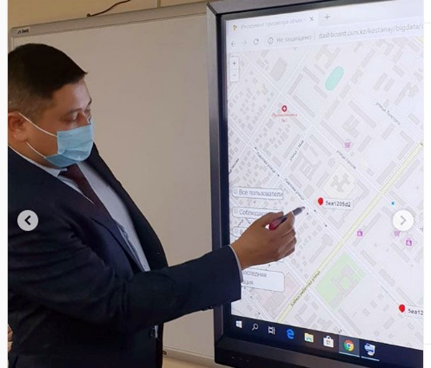 Qostanaı: Úı karantıninde otyrǵandar mobıldik qosymsha arqyly baqylanady