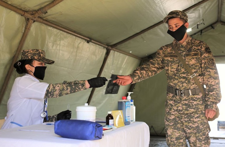 Qarýly Kúshterdiń Bas shtabynda jańa bólimshe quryldy