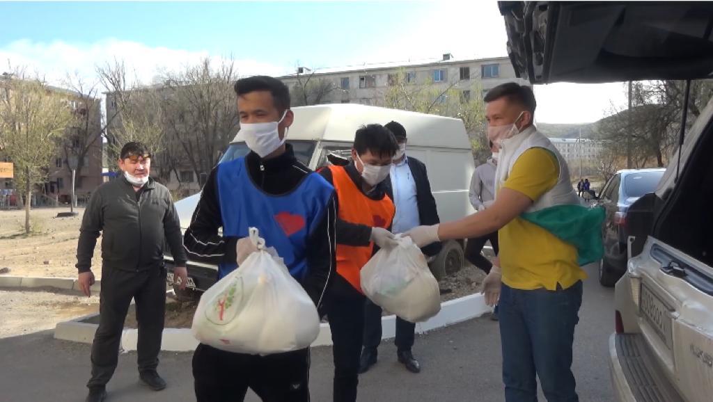 Sarysý aýdanynda 535 otbasyna áleýmettik kómek kórsetildi