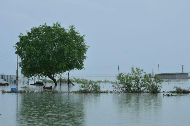Túrkistan: Maqtaaral aýdanynda sý basqan 4 aýylda 620 úı búlindi