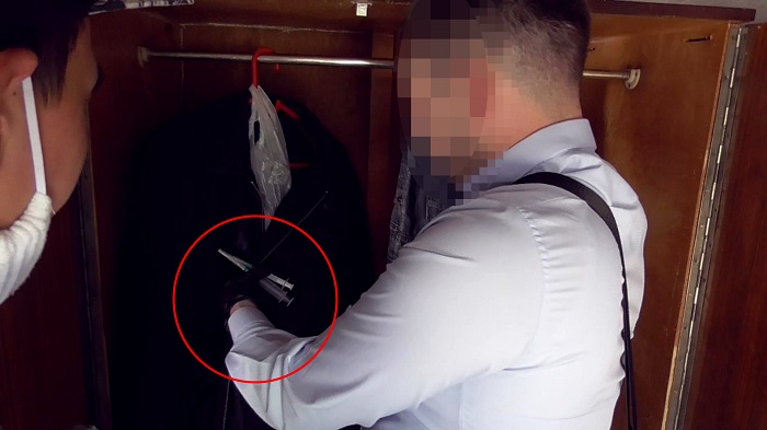 Shymkentte úıde uıymdastyrylǵan esirtki prıtony tabyldy