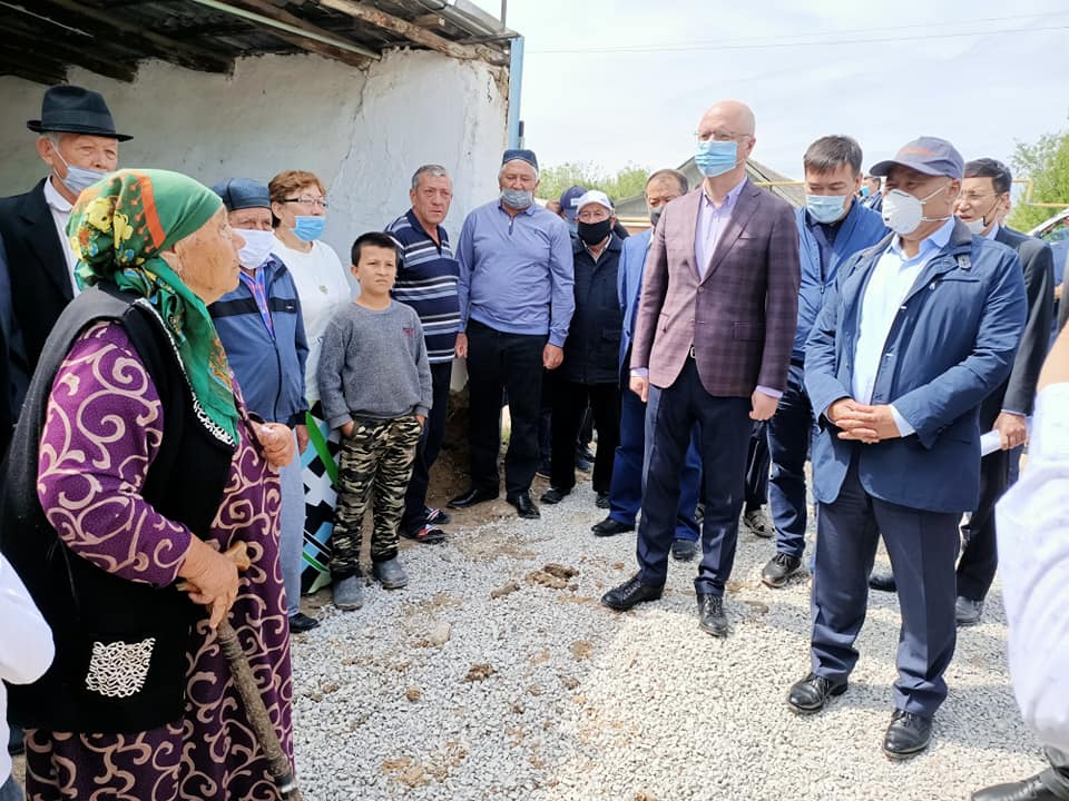 Premer-Mınıstrdiń orynbasary sý basqan aýyldardaǵy jaǵdaımen tanysty