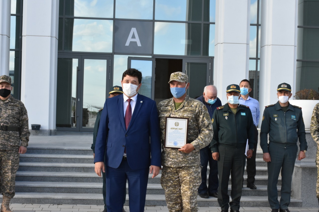 Túrkistan: Áskerı mindettiler jumysy qorytyndylandy