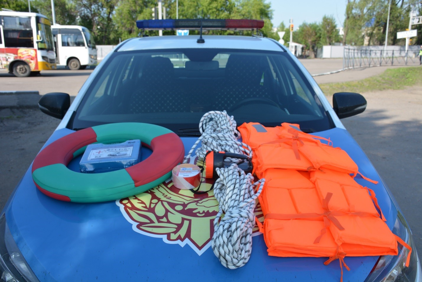 SQO-da patrýlder qutqarýshynyń da qyzmetin atqaryp júr