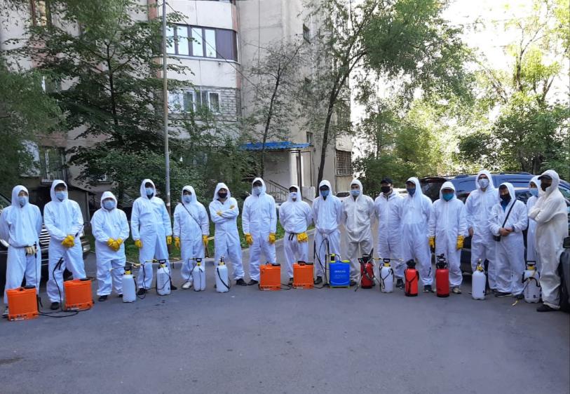 Almaty: 26 mamyr kúngi dezınfeksııalaý kestesi