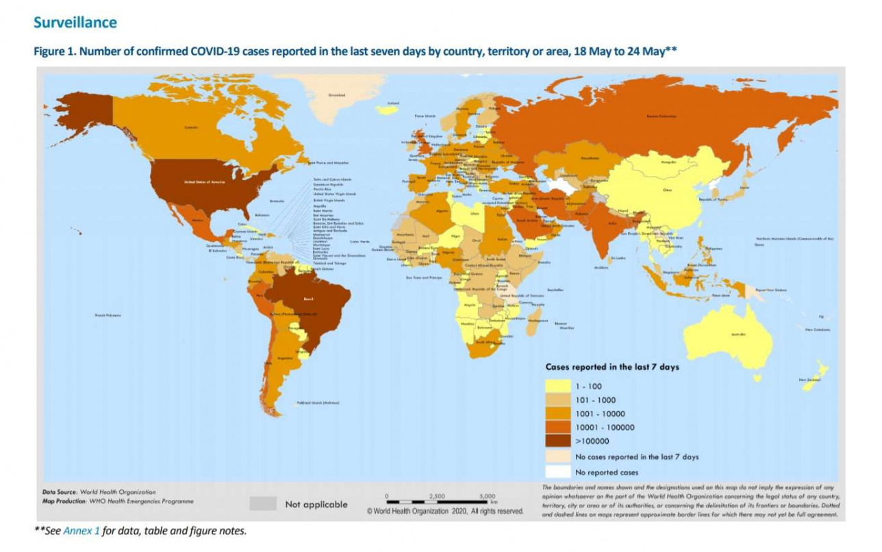 Koronavırýs juqtyrýdan kósh bastap turǵan 10 memleket