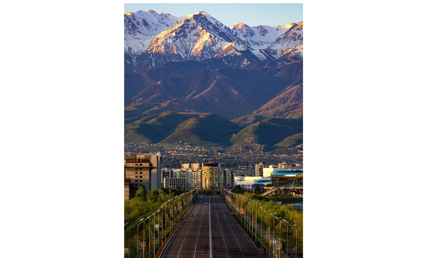 Almatyda keıbir kósheler jabylady. Nege?