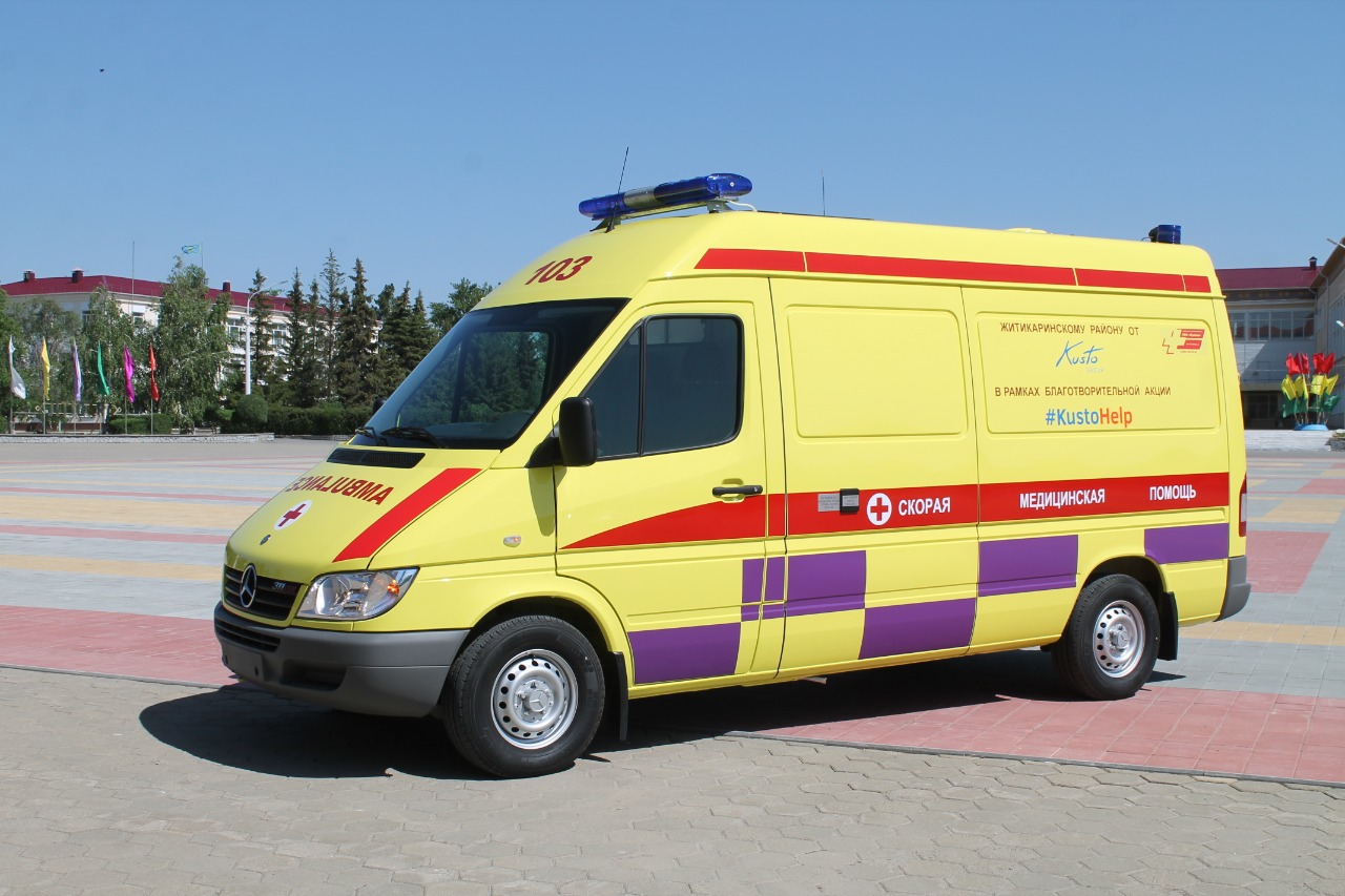 Jitiqaraǵa jańa reanımobıl berildi