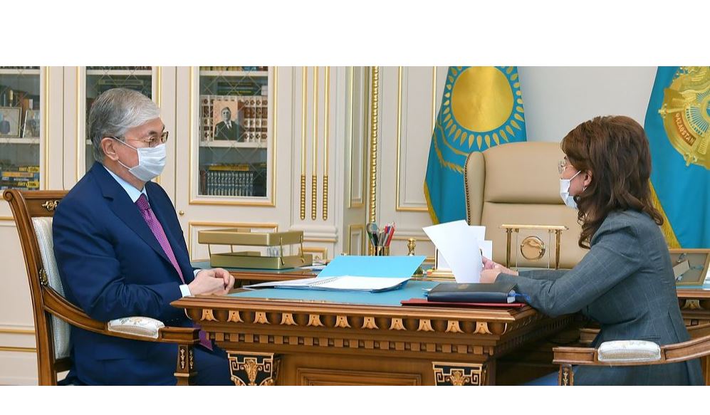 Memleket basshysy Aıda Balaevany qabyldady