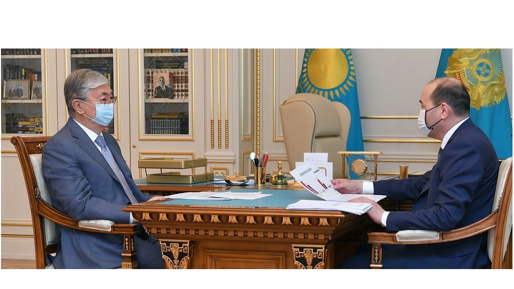 Memleket basshysy Bas prokýror Ǵızat Nurdáýletovti qabyldady