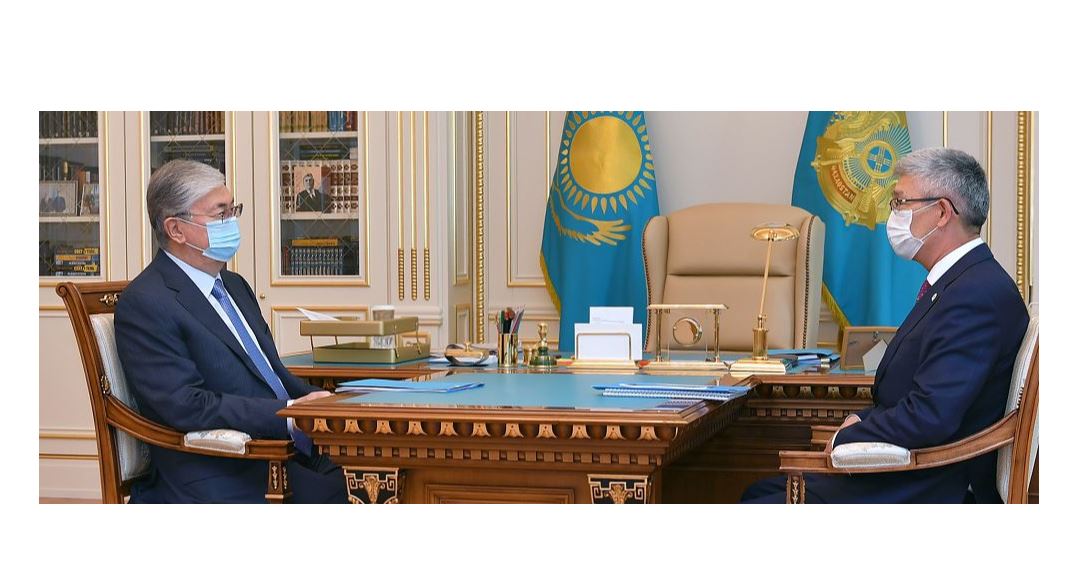 Prezıdent Mańǵystaý oblysynyń ákimin qabyldady