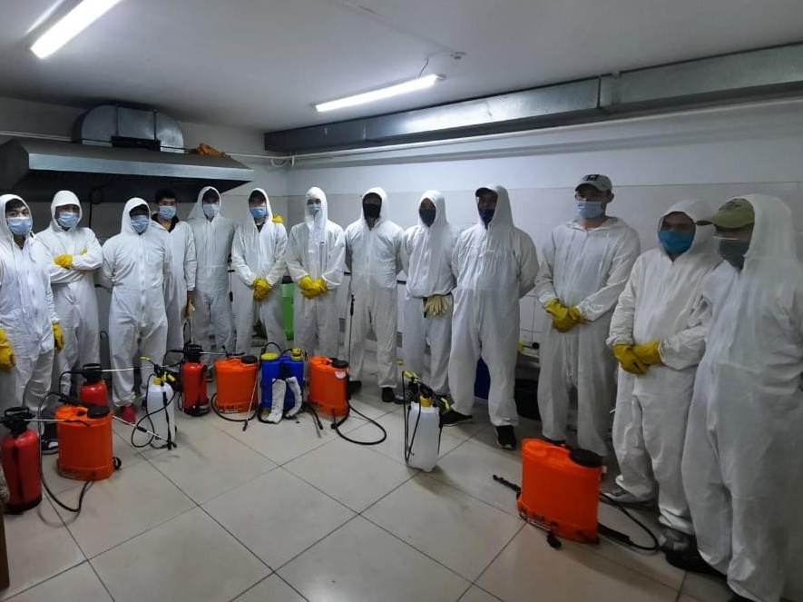 Almatyda indetke qarsy zalalsyzdandyrýdyń 23 kezeńi bastaldy