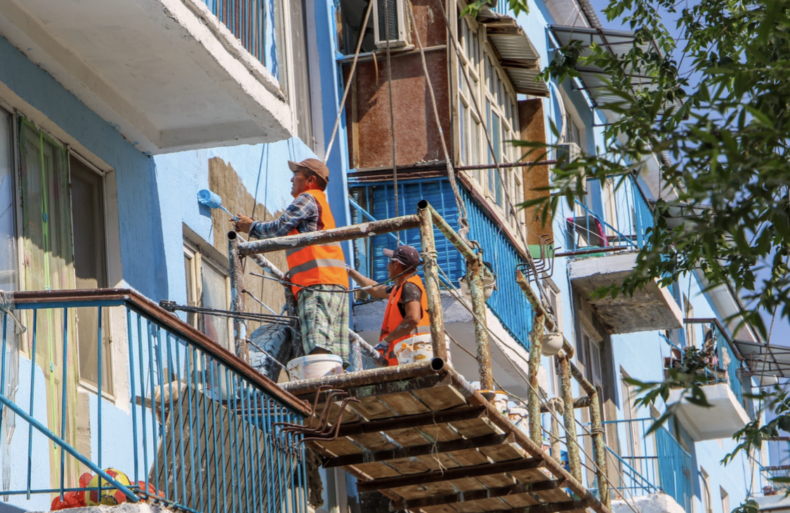 Jóndelgen úı sapasyn turǵyndar baqylaıdy