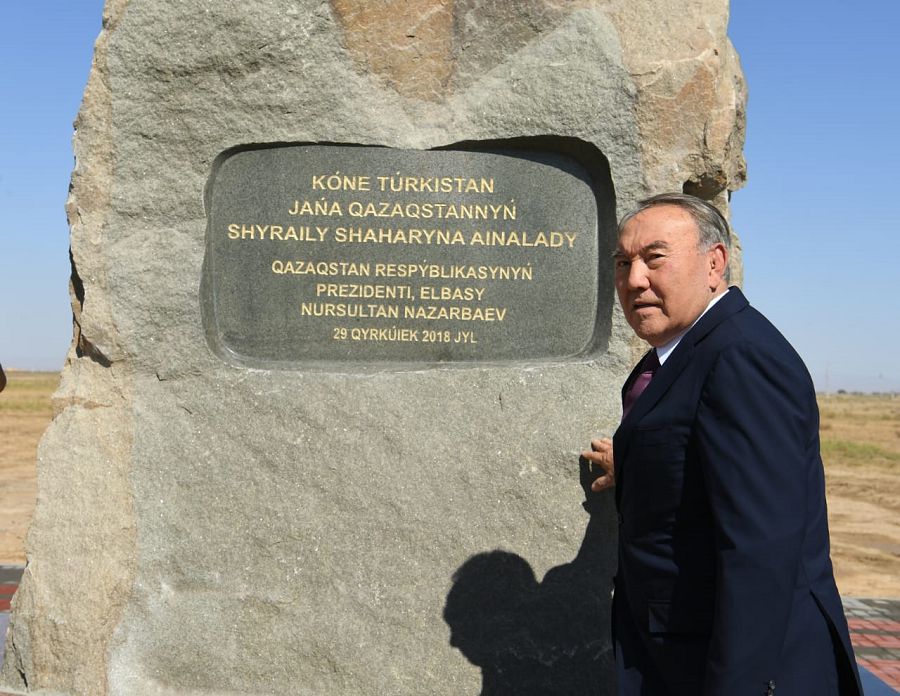 Elbasy jáne túrkiler tóri Túrkistan