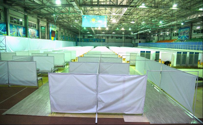 Shymkentte naýqastardyń azaıýyna baılanysty 360 oryndyq kúndizgi stasıonar jabyldy