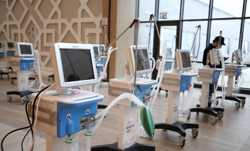 Túrkııadan gýmanıtarlyq kómek retinde 5 О́JJ apparaty keldi