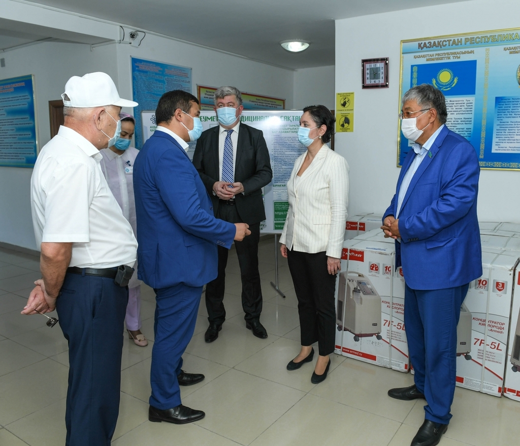 Senator Murat Baqtııaruly Qyzylorda oblysynyń turǵyndarymen kezdesti