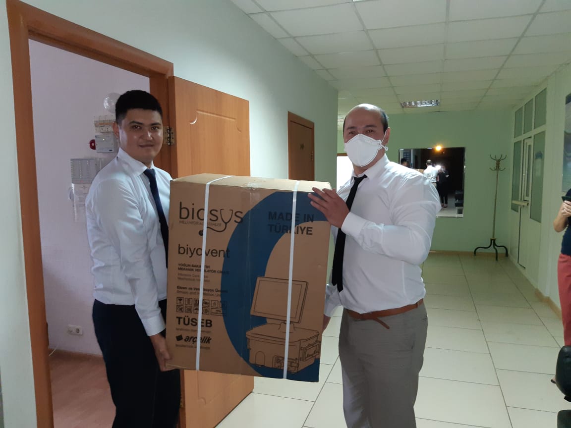 Túrkııadan jetken gýmanıtarlyq kómek Torǵaıǵa jóneltildi