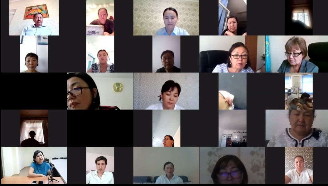 Tamyz keńesinde qashyqtyq formatynda pedagogtardyń biliktiligin arttyrý máselesi talqylandy