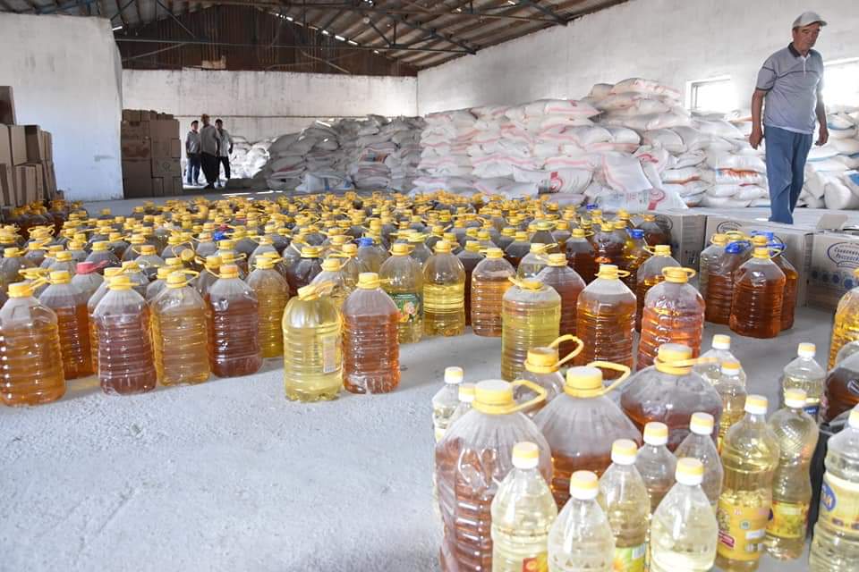 Qostanaı oblysyna gýmanıtarlyq kómek keldi