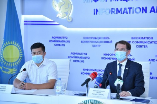 Shymkenttiń ortalyq aýdanynda abattandyrý jumystary qarqyn alýda