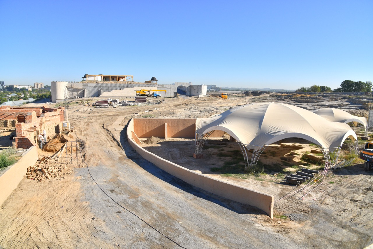 Shymkent: Sıtadeldegi árleý jumystary aıaqtalýǵa jaqyn