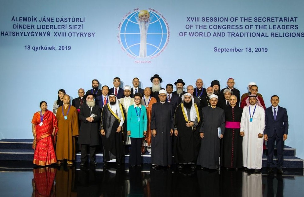 Álemdegi mádenıetaralyq, dinaralyq dıalogty ilgeriletý ortalyqtary