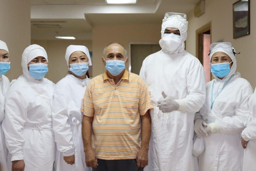 Sońǵy syrqat juqpaly aýrýlar bólimshesinen shyqty