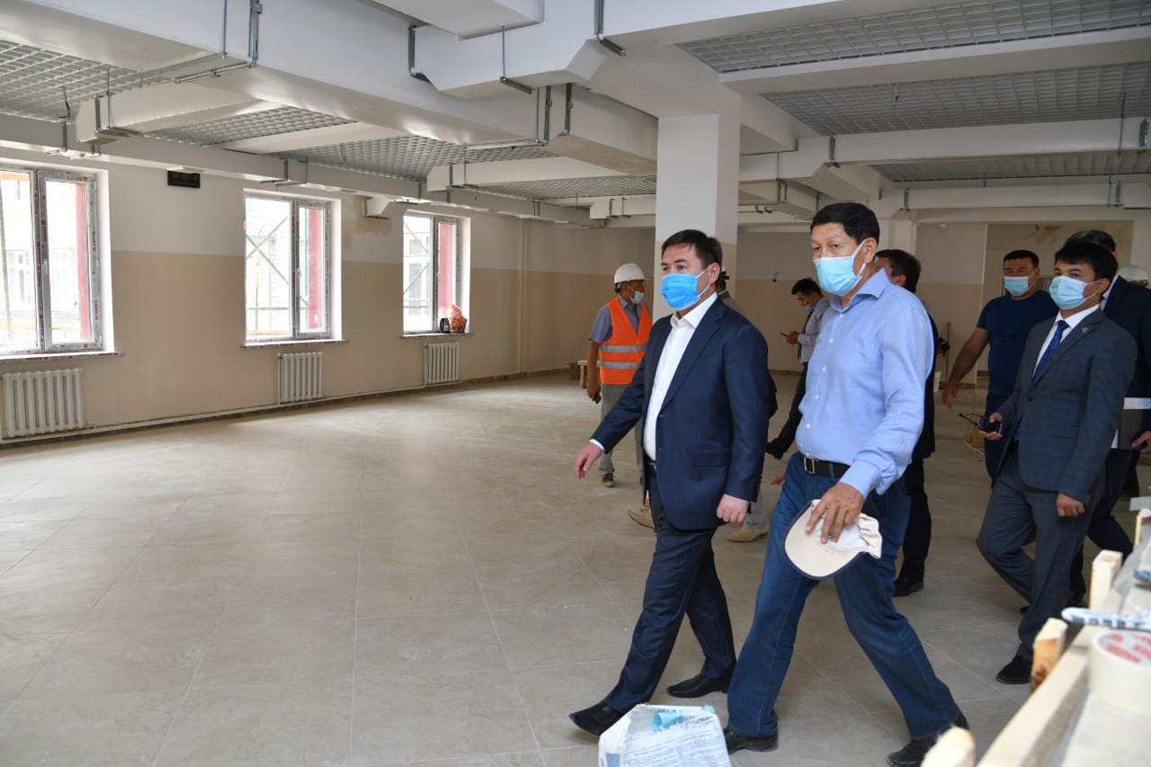 Shymkentte bilim nysandarynyń qurylysy basty nazarda