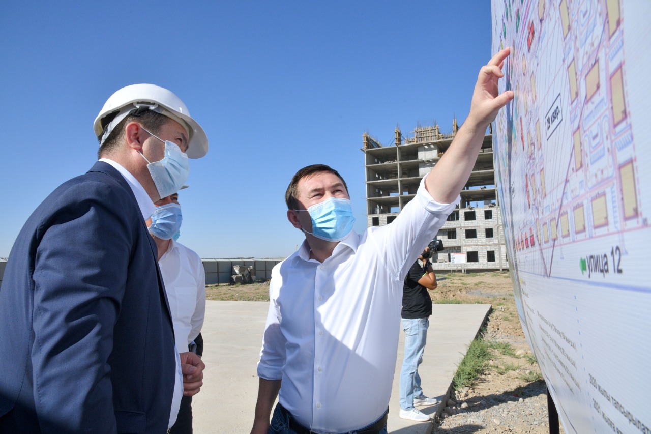 Shymkentte bıyl 104 turǵyn úı paıdalanýǵa beriledi