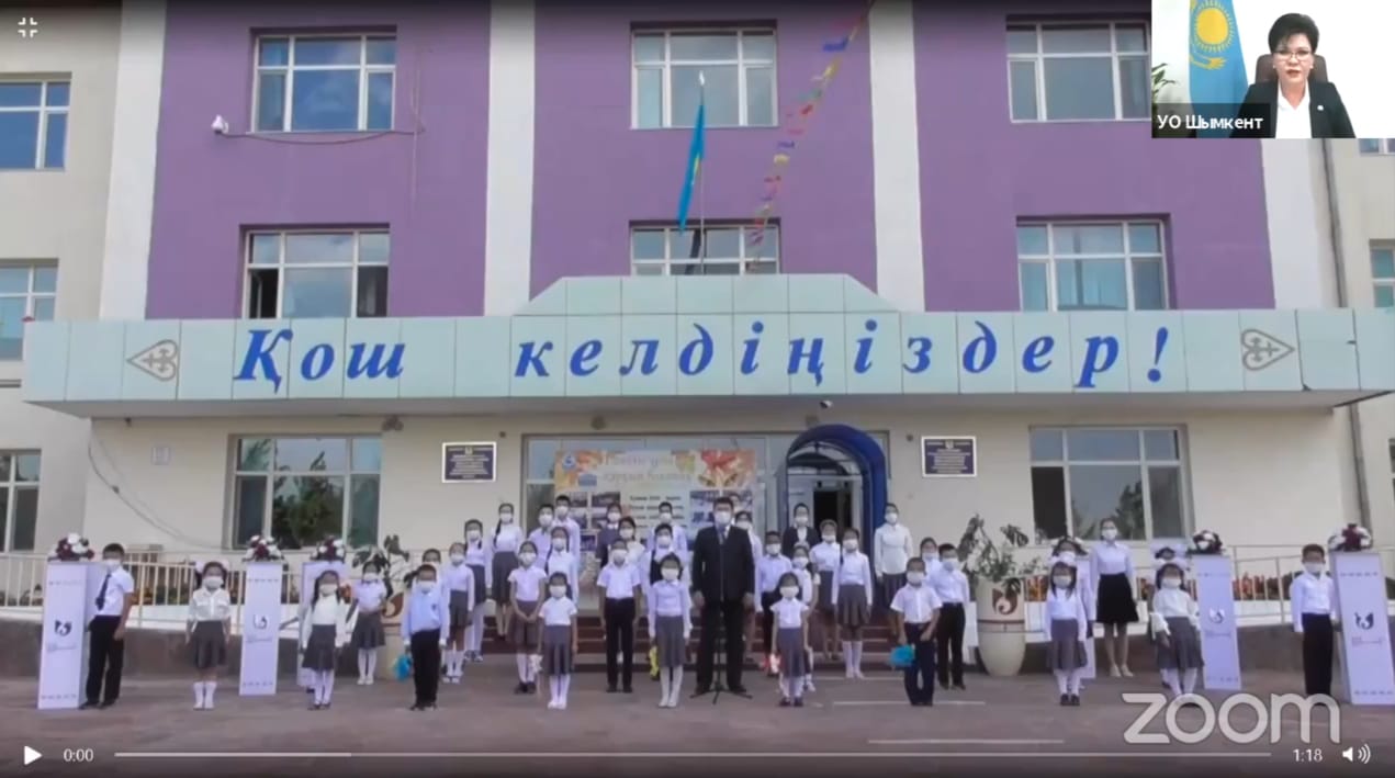 Shymkentte jańa oqý jyly Abaı óleńimen bastaldy