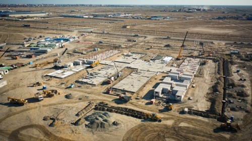 Atyraýda modýldi aýrýhananyń qurylysy bastaldy