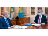 Prezıdent "Astana" halyqaralyq qarjy ortalyǵynyń basqarýshysyn qabyldady