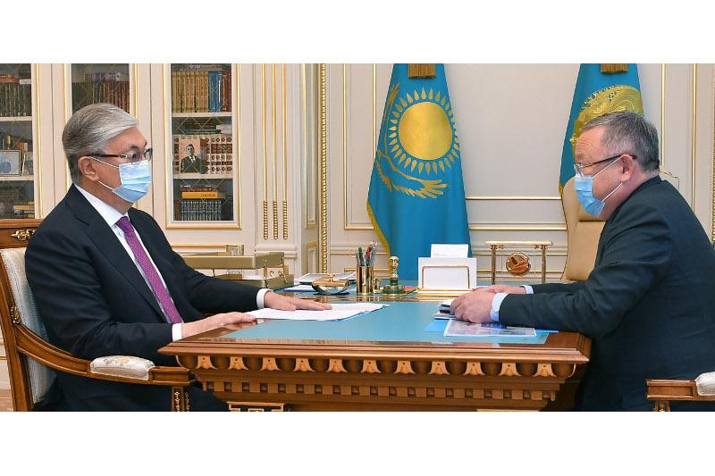 Qasym-Jomart Toqaev Aqtóbe oblysynyń ákimin qabyldady